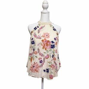 Floral Free People Halter Top
